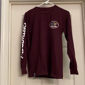 Salty Crew Men’s Premium Maroon Small Long Sleeve